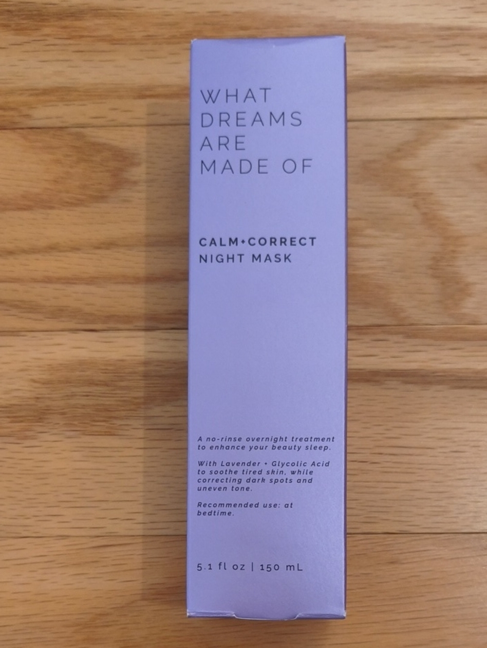 Calm+Correct Night Mask - Lavender Night Treatment NWT- Open Box